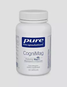 Pure Encapsulations COGNIMAG Magtein 120 Dietary Supplement Capsules Exp 03/2026 - Picture 1 of 3