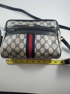 gucci blue crossbody bolsa