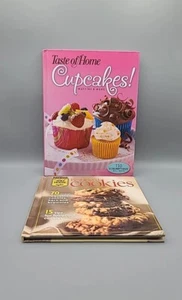 Dessert Cookbooks Cupcakes and Cookies Bars Toll House Recipes Lot Of 2 - Picture 1 of 15