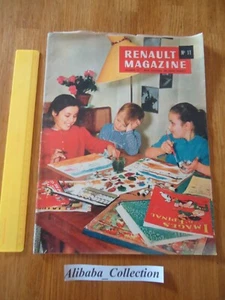REVUE *** RENAULT MAGAZINE 11 *** AUTOMOBILE 1957 voiture 4cv dauphine - Picture 1 of 4