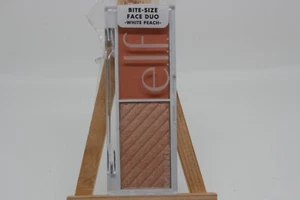 E.L.F. BITE SIZE FACE DUO WHITE PEACH 28251 ON-THE-GO CHEEKY GLOW - Picture 1 of 6