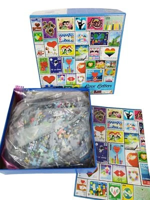 Love Letters Puzzle 1000 Piece Jigsaw Includes Poster - Image 1 of 3