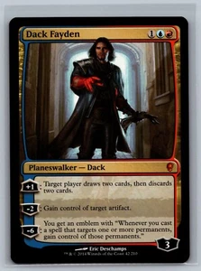 Magic The Gathering Conspiracy Dack Fayden #42/210 MTG TCG CCG - Picture 1 of 2