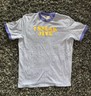 Men's Abercrombie & Fitch A&F Vintage Graphic T Shirt Humor Purple Size XL