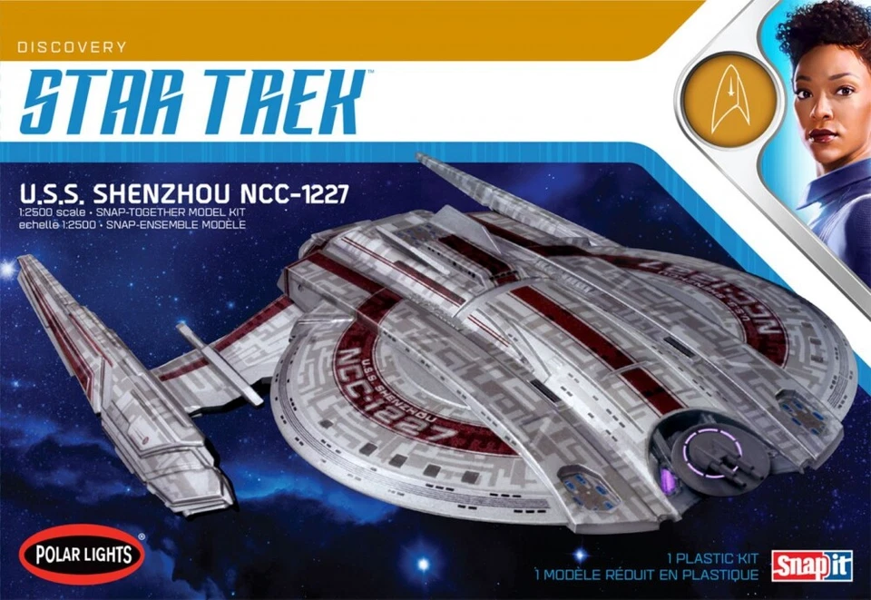 Polar Lights - Star Trek: U.S.S. Shenzhou NCC-1227 (1:2500) - Image 1 of 1