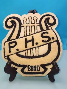 De colección. Varsity Band P.H.S. Parche chaqueta Letterman - Imagen 1 de 8