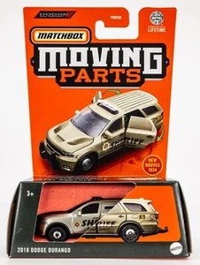 2024 Matchbox Moving Parts #1 2018 Dodge Durango LIGHT GOLD | BOONE COUNTY | FSC - Picture 1 of 1