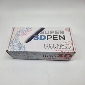 MYNT3D Super 3D Pen 1.75mm ABS PLA Compatible 3D Printing Pen *open box - Picture 1 of 3