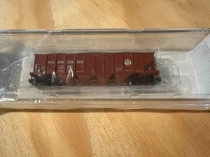 N Scale - (Bowser) 38111 H21 4-Bay Coal Hopper "Pennsylvania" #717289 NIB - Picture 1 of 2
