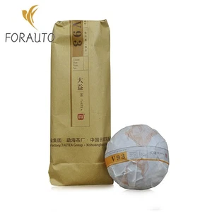 V93 Yunnan Menghai TAETEA Dayi Pu-erh Chinese Puerh Puer Tea Tuo Cha 2016 Maturo - Foto 1 di 10