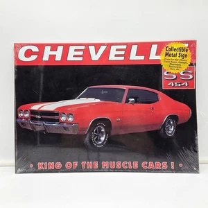 Chevelle SS 454 Sammlerstück Blechschild - "King of the Muscle Cars" - versiegelt - Bild 1 von 3