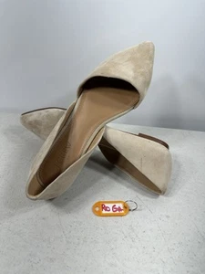 J CREW Wildleder Zoe d'Orsay Ballerinas in Sattelgröße 7,5 - Bild 1 von 7