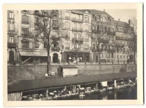 Photo Photographe inconnu, vue de Strasbourg / Elsass, Waschfrauen bei der Arb - Bild 1 von 2
