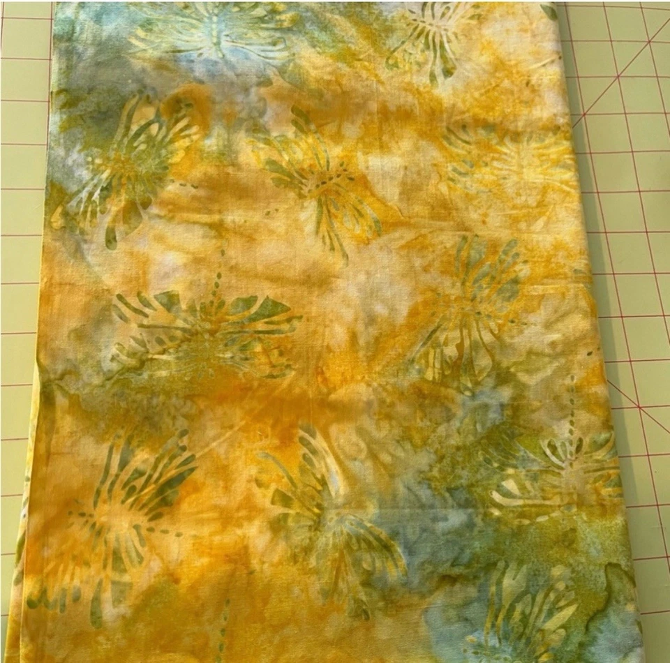 Benartex Bali Batiks “In the Garden Balis” – Tela Mariposa – 1 Yarda 45” Ancho Foto 1 de 4