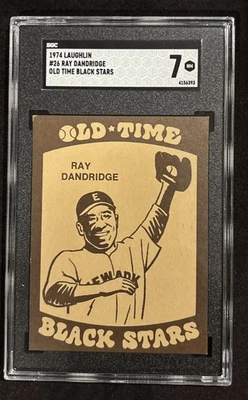 1974 Laughlin Old Time Black Stars Set-Break # 26 Ray Hooks Dandridge SGC 7 - Image 1 of 3