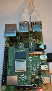 The Raspberry Pi 4B 4GB RAM . GREEN LED NOT OPERATING. Tested,  working perfect. - Picture 1 of 3