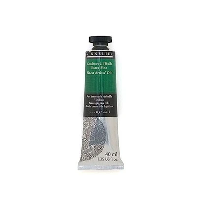Sennelier Artists Color Oil Paint, 40ml, Viridian S4 - Image 1 of 3