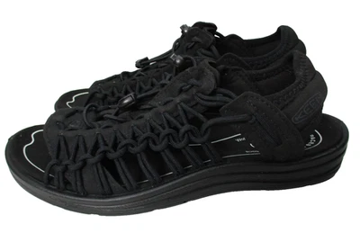 Keen Uneek II Open Toe Sport Sandals Black/Black Mens Sz 9 - Image 1 of 4