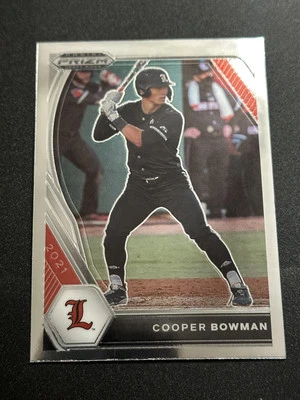 2021 Panini Prizm Draft Picks #PDP122 Cooper Bowman - Image 1 of 2
