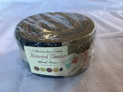 Moda Fabric Jelly Roll Historical Blenders Collection For A Cause - Image 1 of 4