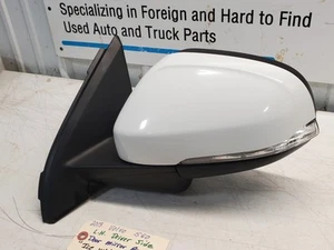 Driver Side View Mirror Power S60 Memory Blis Fits 11-13 VOLVO 60 Pwr Fold White - Foto 1 di 23