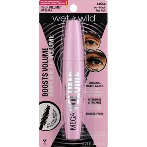 Wet n Wild MegaVolume Mascara, Very Black C156A, 0.21 fl oz - Picture 1 of 2