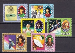 SA08b Liberia 1973 The 500th Anniv of the Birth of Nicolas Copernicus used - Picture 1 of 1