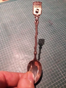  Cuchara de colección esmaltada Corse Córcega isla francesa recuerdo coleccionistas  - Imagen 1 de 3