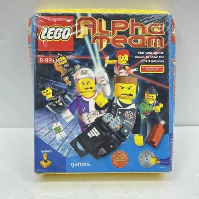 LEGO Alpha Team PC CD-ROM Game 2000 Big Box Collector’s Edition NEW Sealed - Image 1 of 4