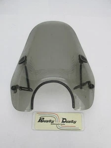 Harley Sportster FX Dyna Genuine 18"X21" & 5.5 Inch Headlight Smoked Windshield - Picture 1 of 11