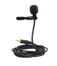 AZDEN Omni-Directionnel Revers Lavallière Microphone Avec Trrs Connecteur pour