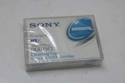 DGD15CL Sony 4mm DAT CC Tape Head Cleaning Cartridge DDS DRIVE 15CL NEW - Image 1 of 3
