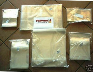 BUSTE PROTETTIVE PER FUMETTI RIVISTE GRANDI FORMATI PACCO 100 PZ 35 X 42 CM - Foto 1 di 1
