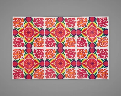 "Impresión de póster británico original vintage de los años 60 - diseño MCM 19x29""" Foto 1 de 4