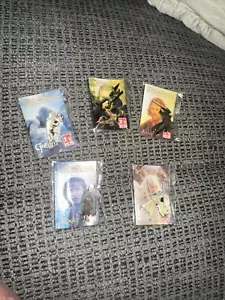 Lord Of The Rings Pin Badges X5 New Sealed - Picture 1 of 9