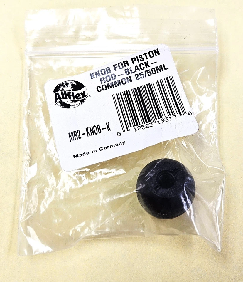 Allflex Syringe Replacement Knob Black