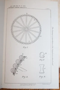 1895 ORIGINAL Patent - Verbesserung der Luftreifen Fahrräder Dreiräder Autos - Bild 1 von 5