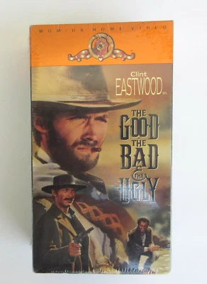 NEW SEALED VHS Box Set: THE GOOD, THE BAD AND THE UGLY, Clint Eastwood, 1966 NOS - Image 1 of 4