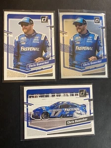 Chris Buescher - 2024 Panini Donruss 3 Card Driver Package - Picture 1 of 2