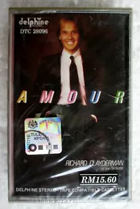 AMOUR by Richard Clayderman Rare Malaysia Cassette Tape New Sealed - Picture 1 of 3