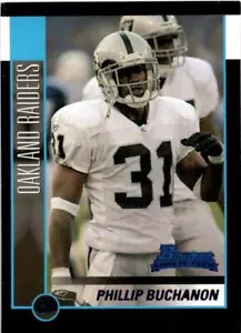 2002 Bowman #258 Phillip Buchanon gratuito S&H!! - Foto 1 di 2