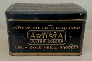 Crayola Crayons Vintage Tin An-Du-Septic Dustless Crayon Binney Smith Original - Bild 1 von 7