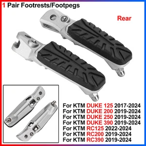 For KTM DUKE 125, DUKE 200/250/390, RC125, RC200/RC390 - Rear Footrests/Footpegs - Picture 1 of 11