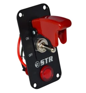 Single Flip Switch Panel Aircraft Style Racing Kit Car for Motorsport Road Oval - Picture 1 of 7