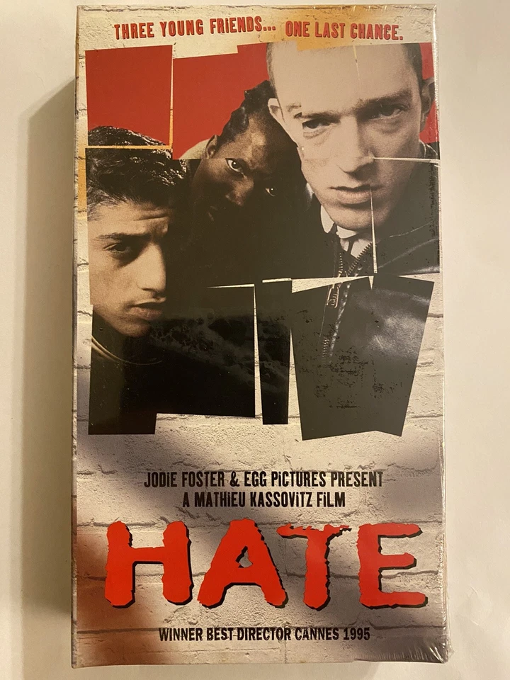 Hate (VHS, 1996) The original movie JODIE FOSTER RARE New Sealed Promo Screener - Image 1 of 1