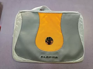 Slappa Ballistix AURA Laptop Equipment Silver/Orange Case - Picture 1 of 4