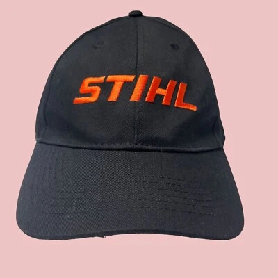 Gorra Stihl Snap Back negra naranja herramientas eléctricas para adultos motosierra bordada para hombre Foto 1 de 4
