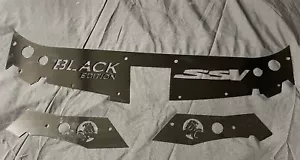 Holden VF Rad Panels Black Edition & SSV Gloss Black Powdercoat - Picture 1 of 11