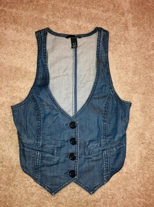 H\u0026M Denim Vests for Women for sale | eBay