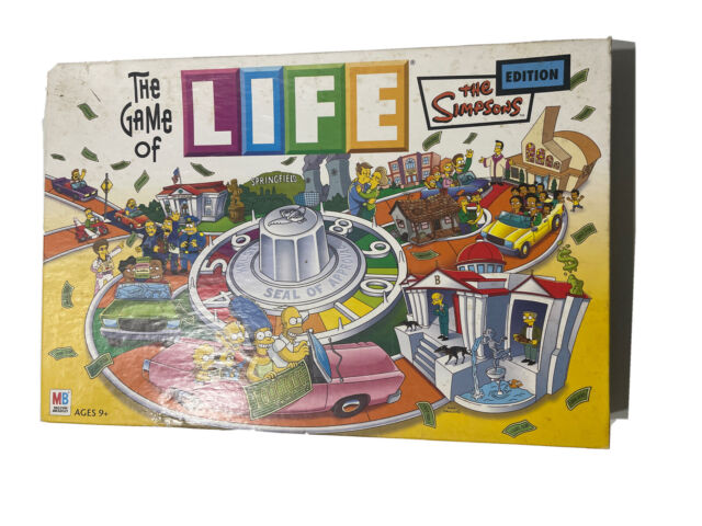 The Game Of Life - Simpsons Edition | Jogo de Tabuleiro Hasbro Usado  1404588 | enjoei